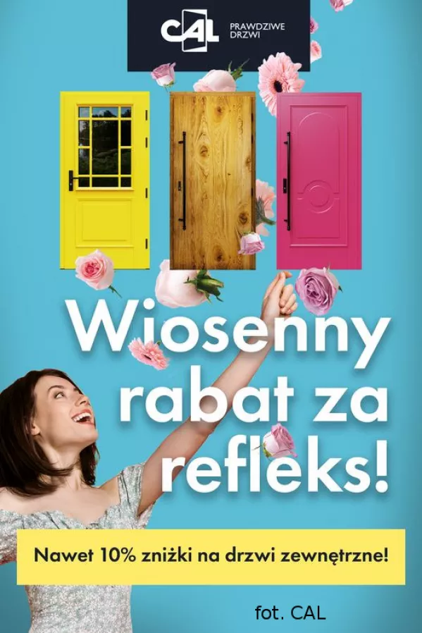 Drzwi zewnętrzne CAL w promocyjnej cenie