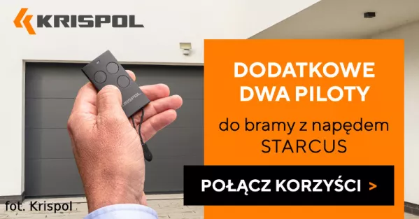 Dwa dodatkowe piloty do każdego zestawu STARCUS