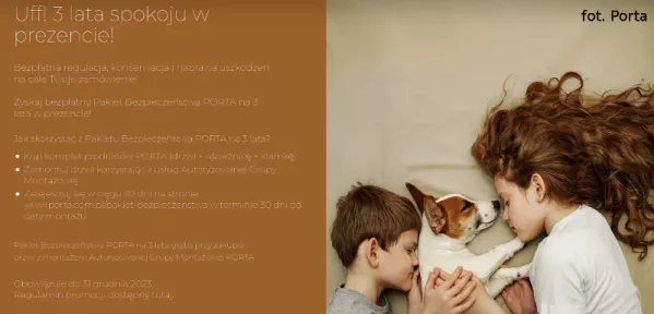 Nietuziunkowa promocja od producenta drzwi
