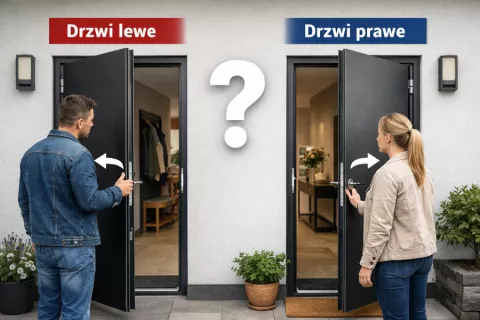 Drzwi lewe czy prawe? - jak dobrze dobrać kierunek otwierania drzwi
