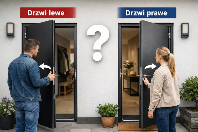 Drzwi lewe czy prawe? - jak dobrze dobrać kierunek otwierania drzwi