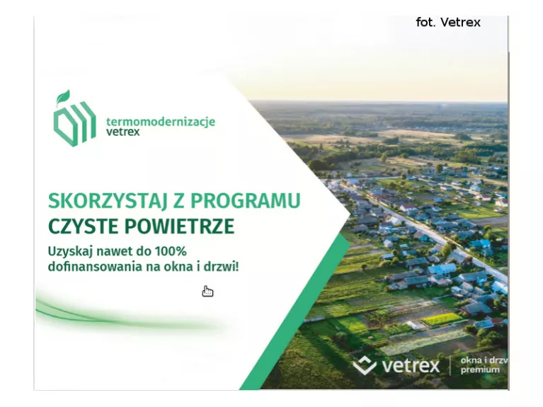 Termomodernizacja z produktami firmy Vetrex